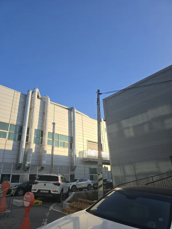 가로등 설치 완료