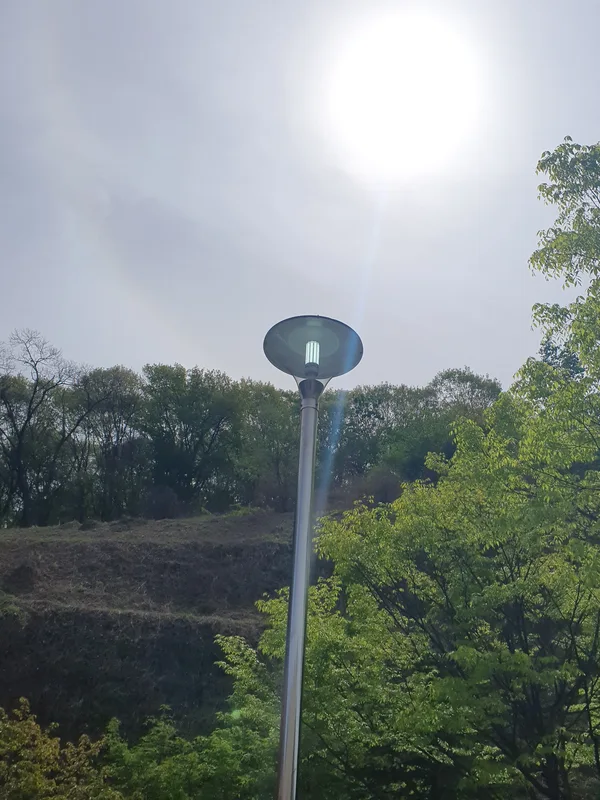 서울 도로 가로등